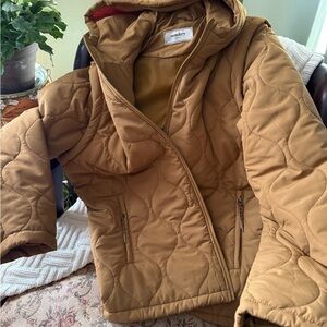 Wondery Andi Convertible Quilted puffer Jacket